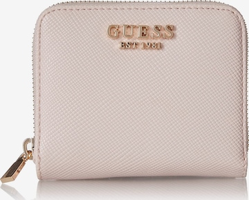 Porte-monnaies 'LAUREL' GUESS en rose : devant