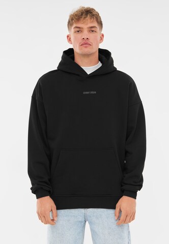 Johnny Urban Mikina 'Cody Oversized' – černá: přední strana