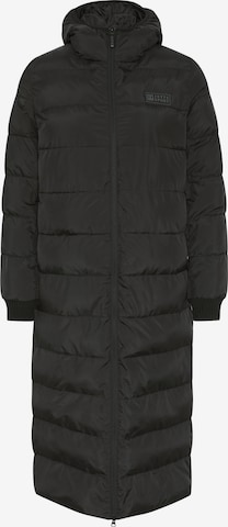 Jette Sport Winter Coat in Black: front