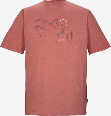 KILLTEC Funktionsshirt in Rot: Vorderseite