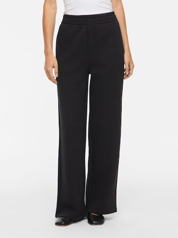 VILA - Pierna ancha Pantalón 'VIVera' en negro: frente