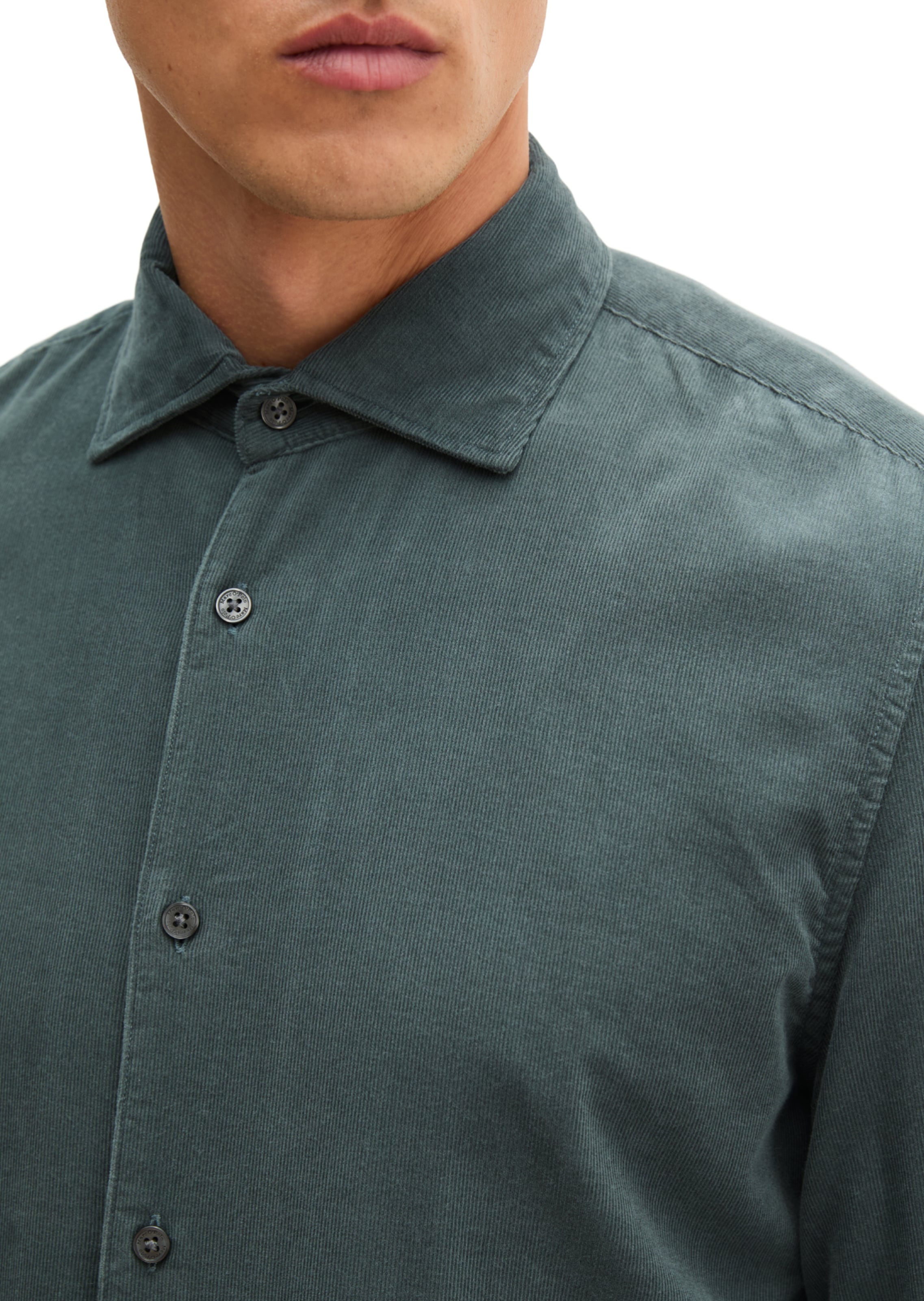 Marc O'Polo Regular fit Button Up Shirt in Green