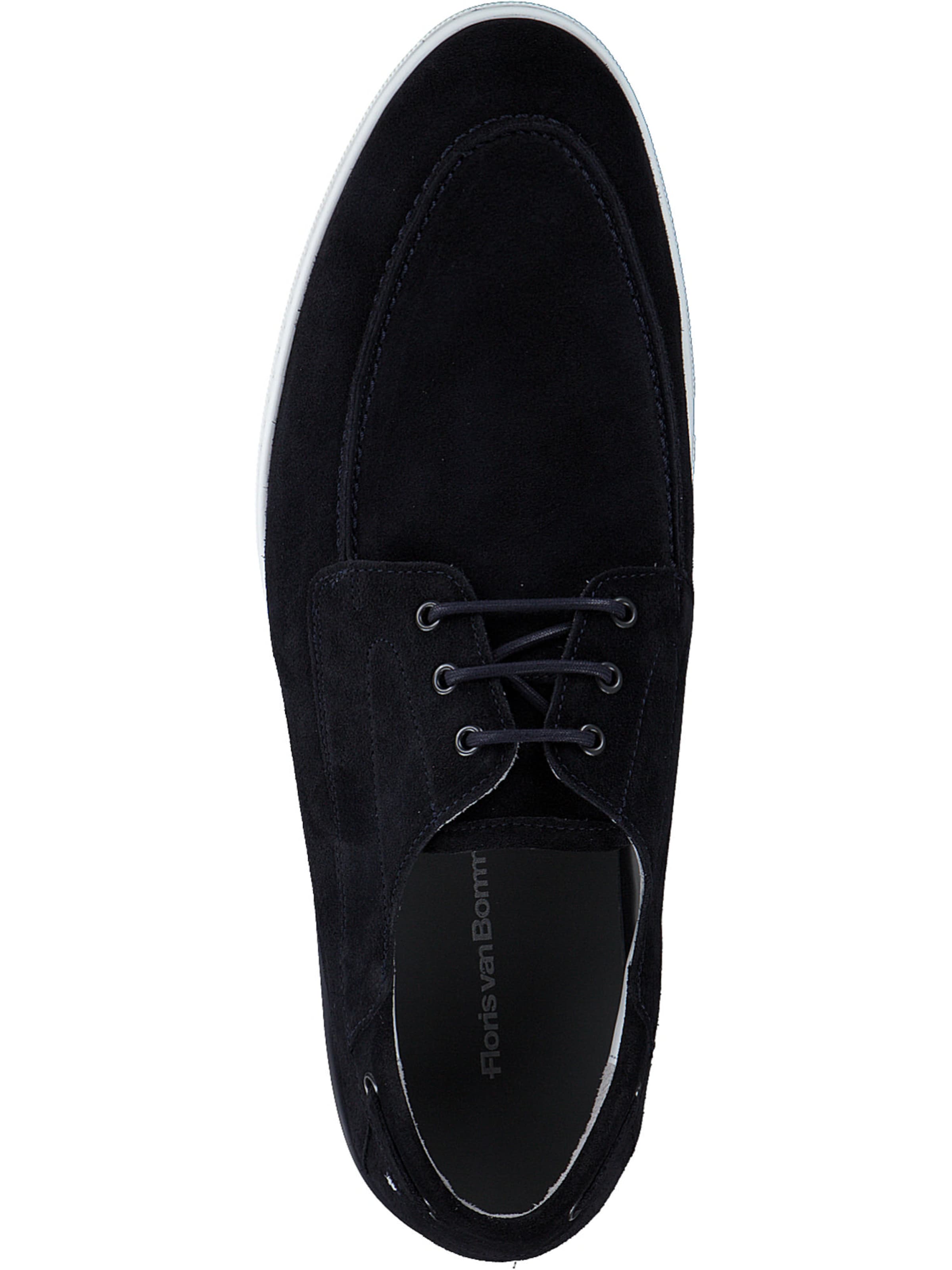 Floris van Bommel Mokassin in Blau