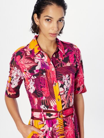 Karen Millen - Vestido camisero en naranja