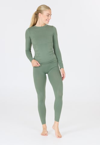 Whistler Bralette Base Layer 'Mall' in Green: front