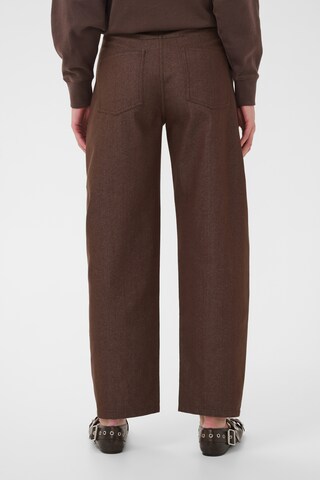 SAINT TROPEZ Loosefit Hose in Braun