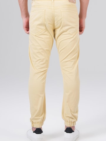 M.O.D MIRACLE OF DENIM Slimfit Cargobukser i hvid