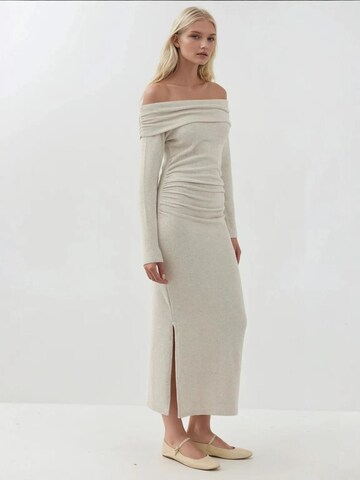 Hiccup Gebreide jurk in Wit