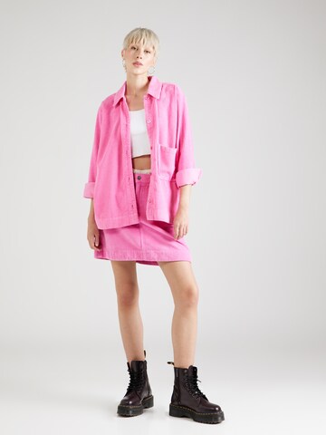 MADS NORGAARD COPENHAGEN Bluza 'Karmen Gail' | roza barva