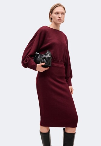 ABOUT YOU - Vestido de punto 'Ivana' en rojo: frente