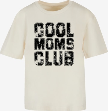 F4NT4STIC T-Shỉrt 'Mothers Day Modern Love Statement Trendy Slogan' in Beige: Vorderseite