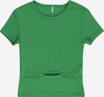 KIDS ONLY Shirt 'TRINA' in Groen: voorkant