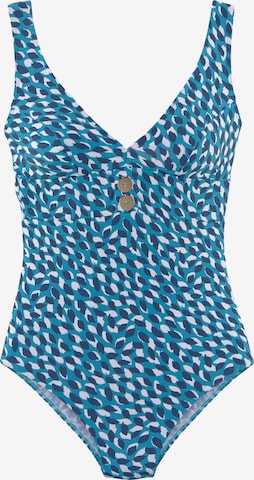 Maillot de bain VIVANCE en bleu : devant