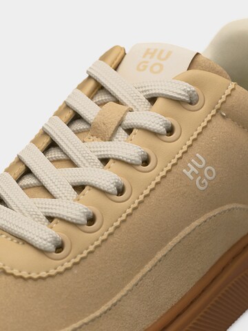 HUGO Sneakers laag 'Lyzz' in Beige