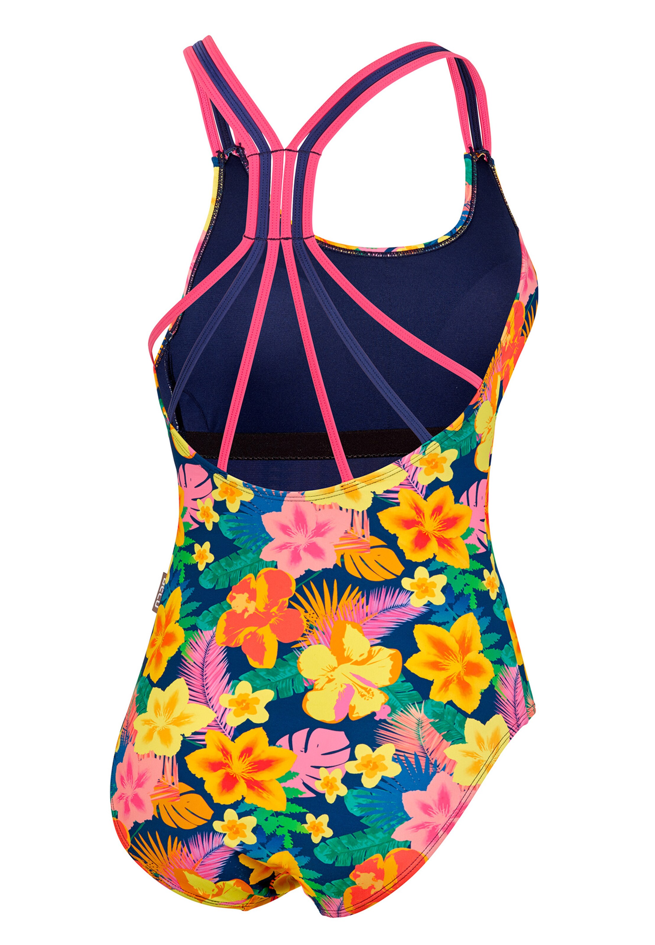 BECO the world of aquasports Bralette Swimsuit 'Summer Flowers' in Mixed colours