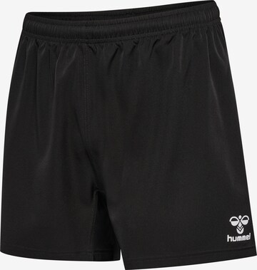 Regular Pantalon de sport Hummel en noir