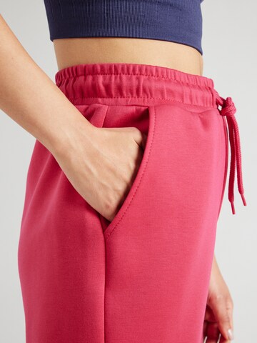 ONLY PLAY Tapered Sportbyxa 'ONPLOUNGE' i rosa