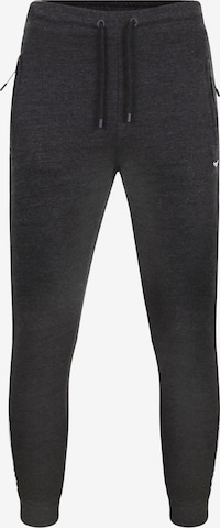 Threadbare Tapered Broek in Grijs: voorkant