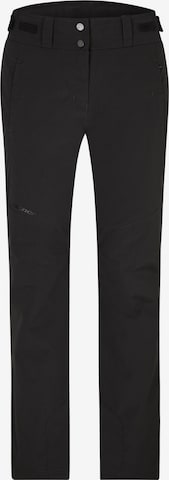 ZIENER Workout Pants 'TALINA' in Black: front