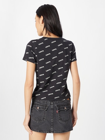 LEVI'S ® Majica 'Graphic Rickie Tee' | črna barva