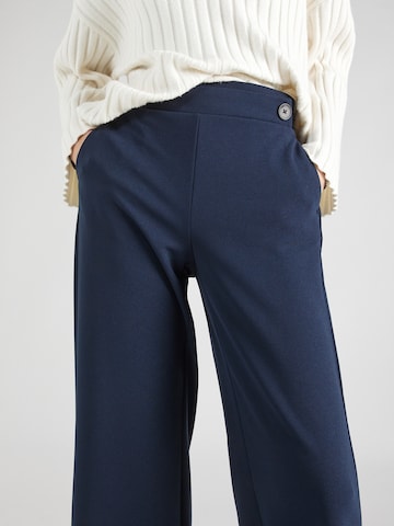 VERO MODA Wide leg Broek in Blauw