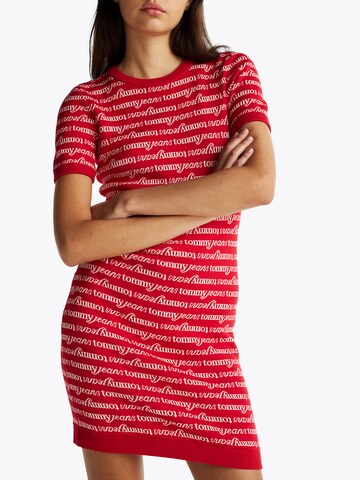 Tommy Jeans Knit dress 'Mini Jumper' in Mixed colours