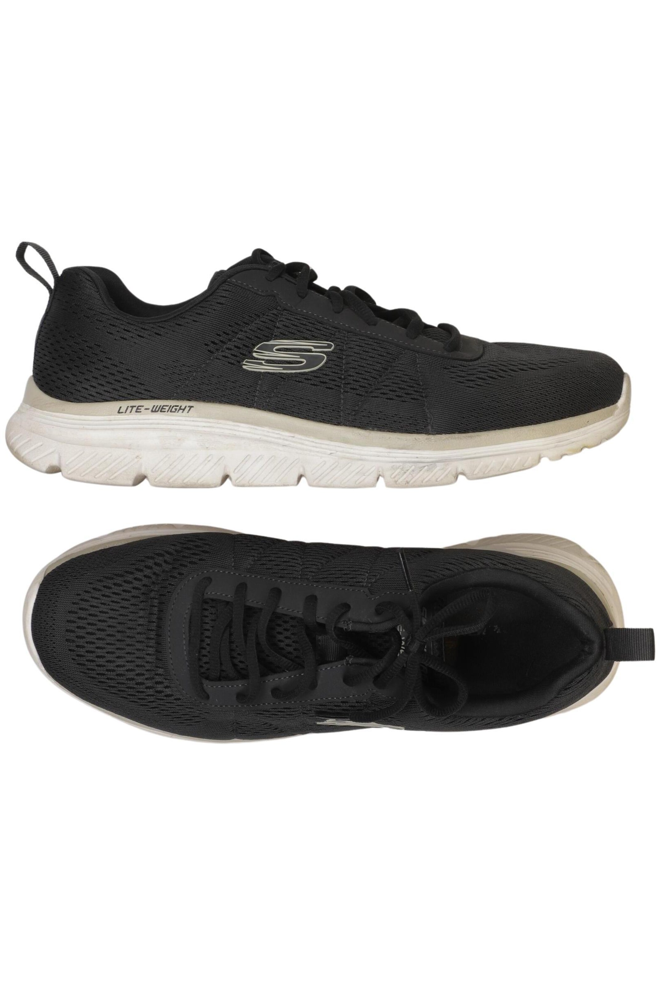 SKECHERS Sneakers & Trainers in 44 in Black: front