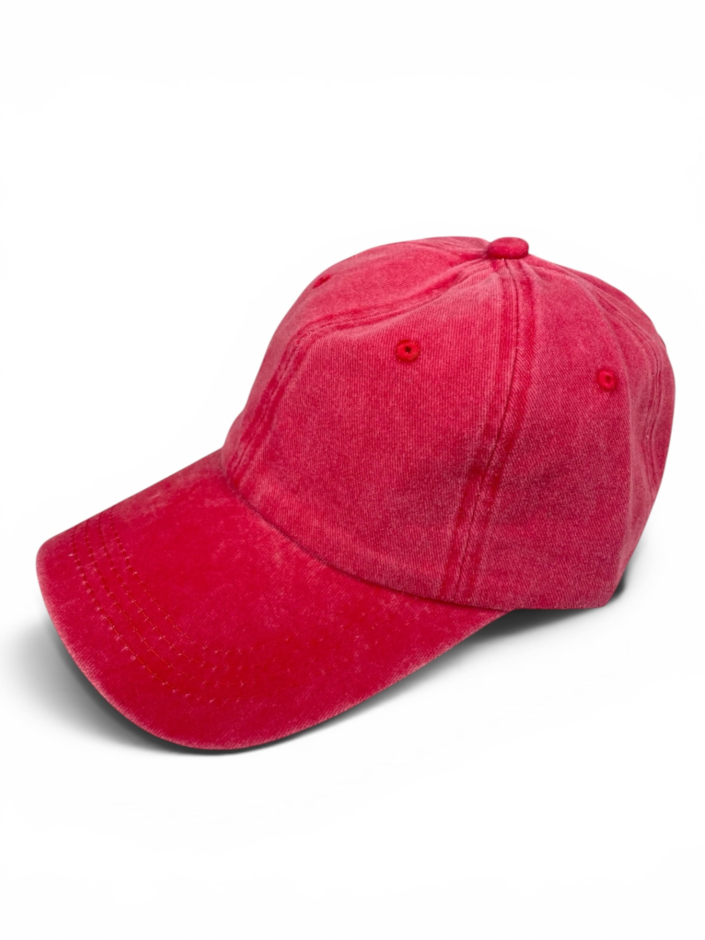 Kumixi Cap 'Vintage'‌‌‌‌‌‌‌‌‌‌ in Rot: Vorderseite