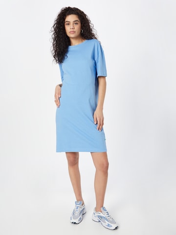 Urban Classics Dress in Blue: front