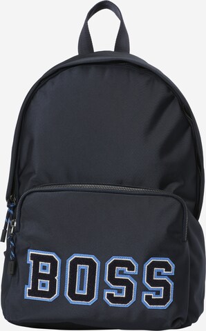 BOSS Black - Mochila 'Catch' em azul