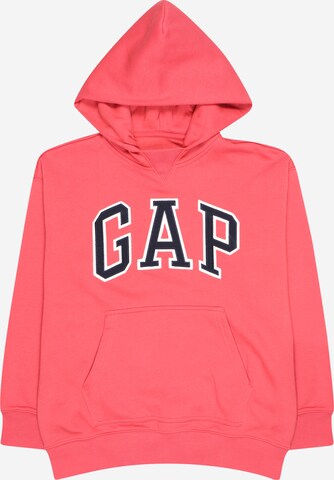 GAP Sweatshirt 'ARCH' in Red: front