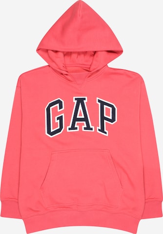 GAPSweater majica 'ARCH' - crvena boja: prednji dio