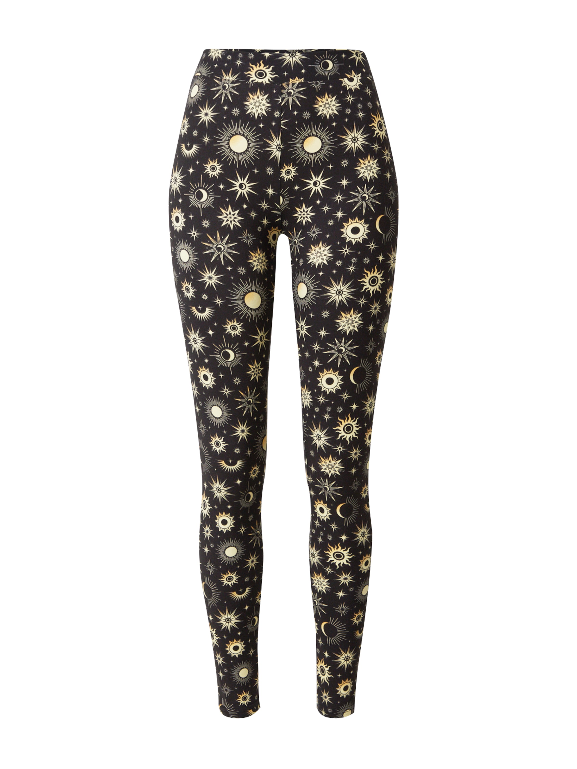 Urban Classics Skinny Leggings i svart: framsida