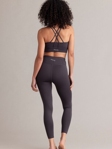 Hey Honey - Skinny Leggings 'Cropped Leggings' en gris