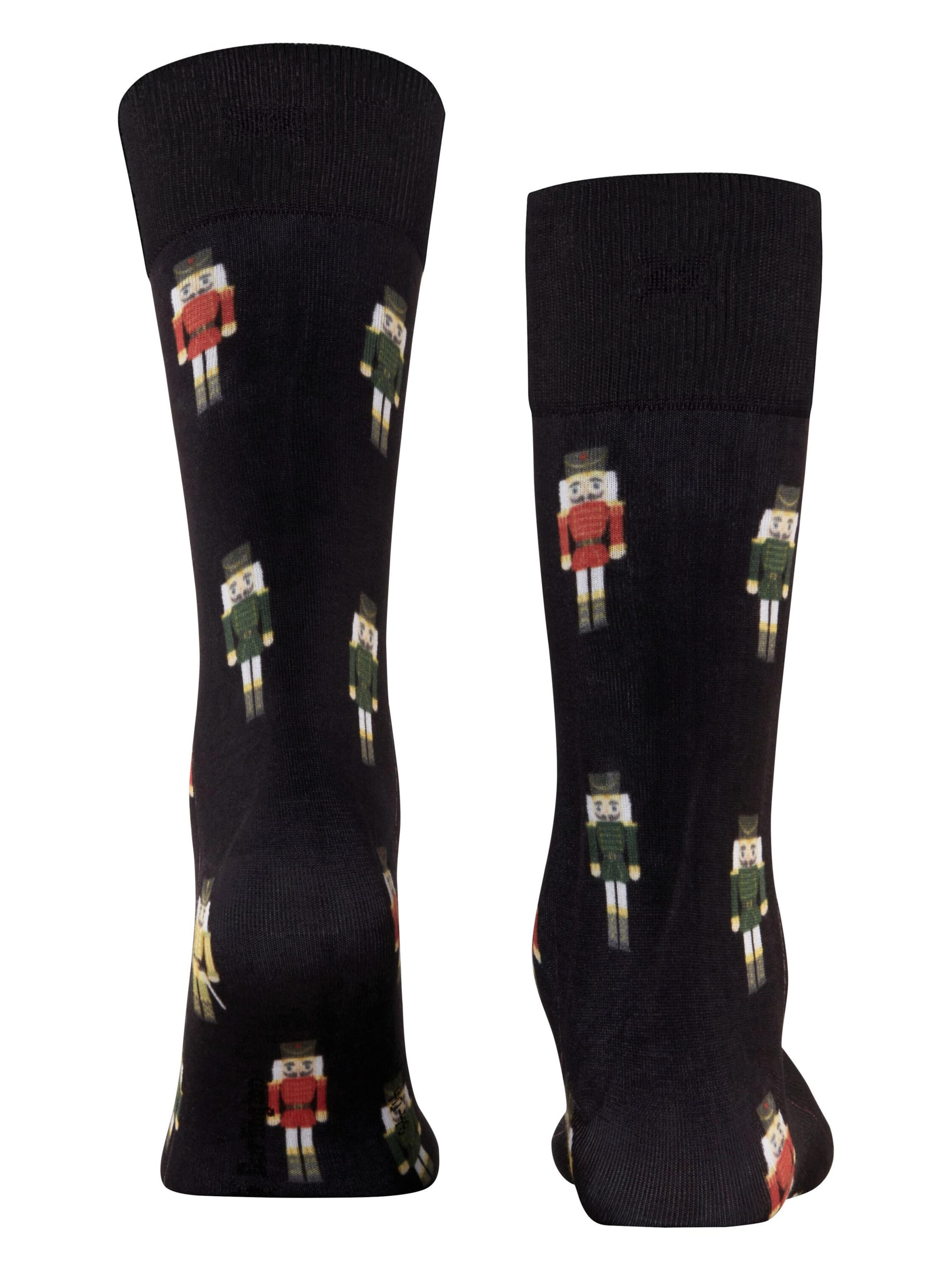 BURLINGTON Socks 'December Days' in Black