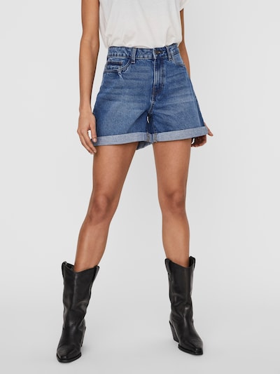 Noisy may Vaquero 'NMSMILEY' en azul denim, Vista del modelo
