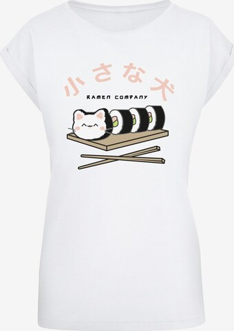 Merchcode Shirt 'TORC - Sushi Kit' in Wit: voorkant