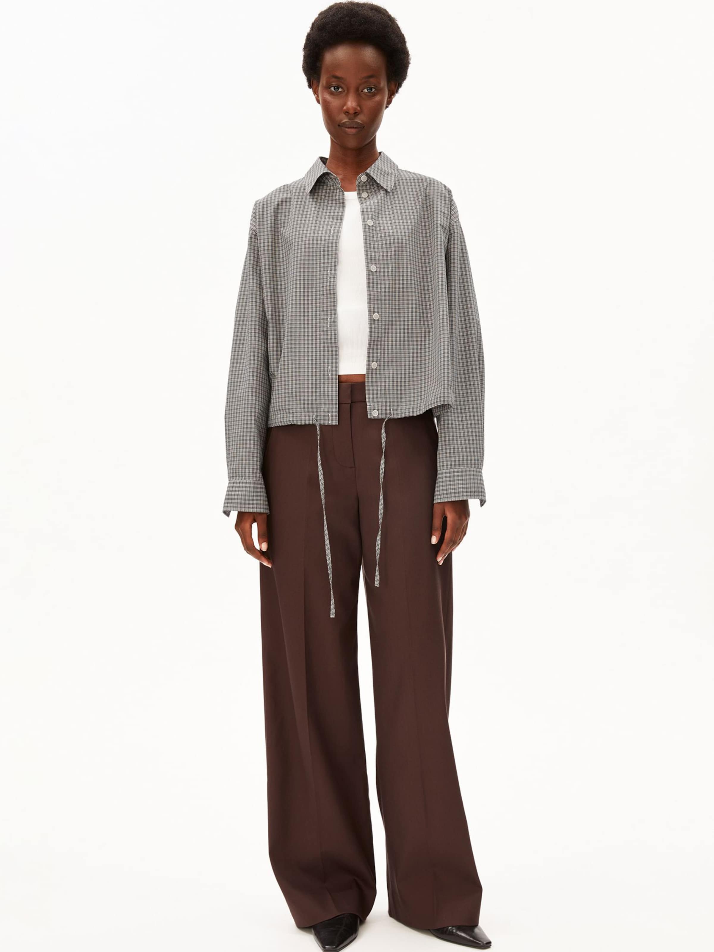 ARMEDANGELS Blouse in Grijs