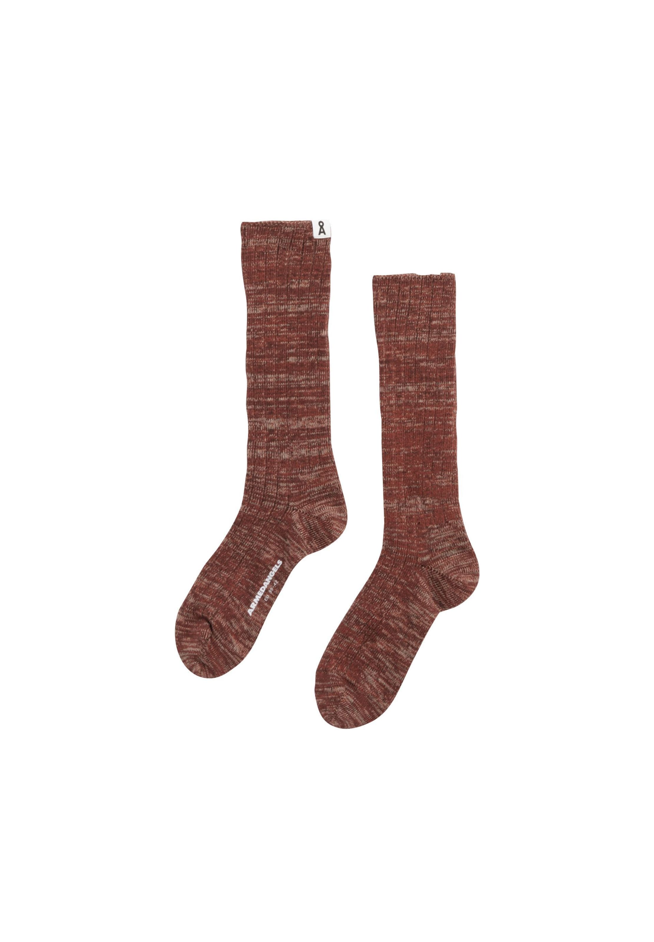 Chaussettes ARMEDANGELS en mélange de couleurs : devant