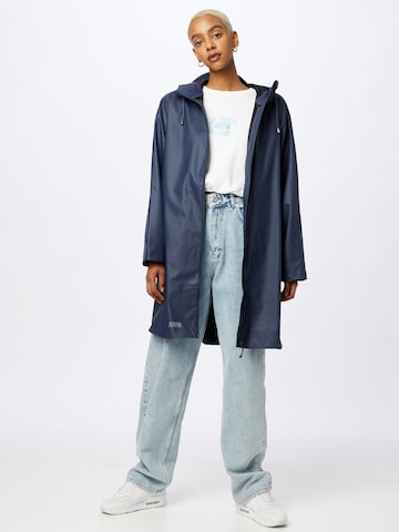 Weather Report Raincoat 'FLAME' in Blue