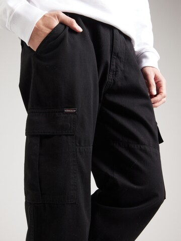 Loosefit Pantalon cargo GUESS JEANS en noir