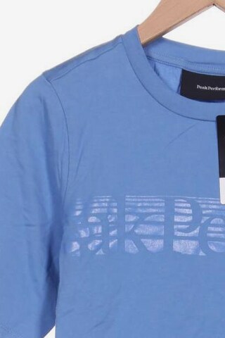 PEAK PERFORMANCE T-Shirt S in Blau
