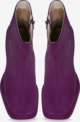 CESARE GASPARI Ankle Boots in Purple