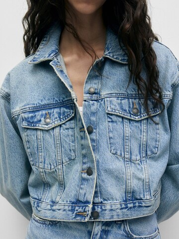 Veste mi-saison Pull&Bear en bleu