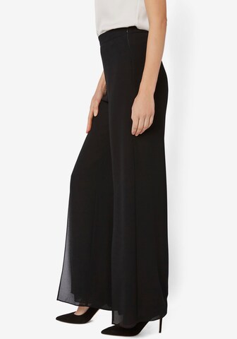 HERMANN LANGE Collection Wide Leg Hose in Schwarz