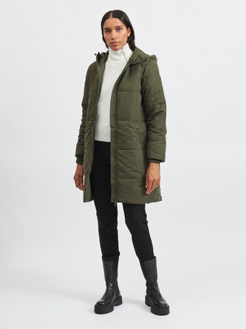 VILA Winter Coat 'Trust' in Green