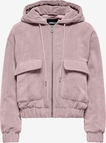 Only PetitePrijelazna jakna 'ONLSUVA' - ljubičasta boja: prednji dio
