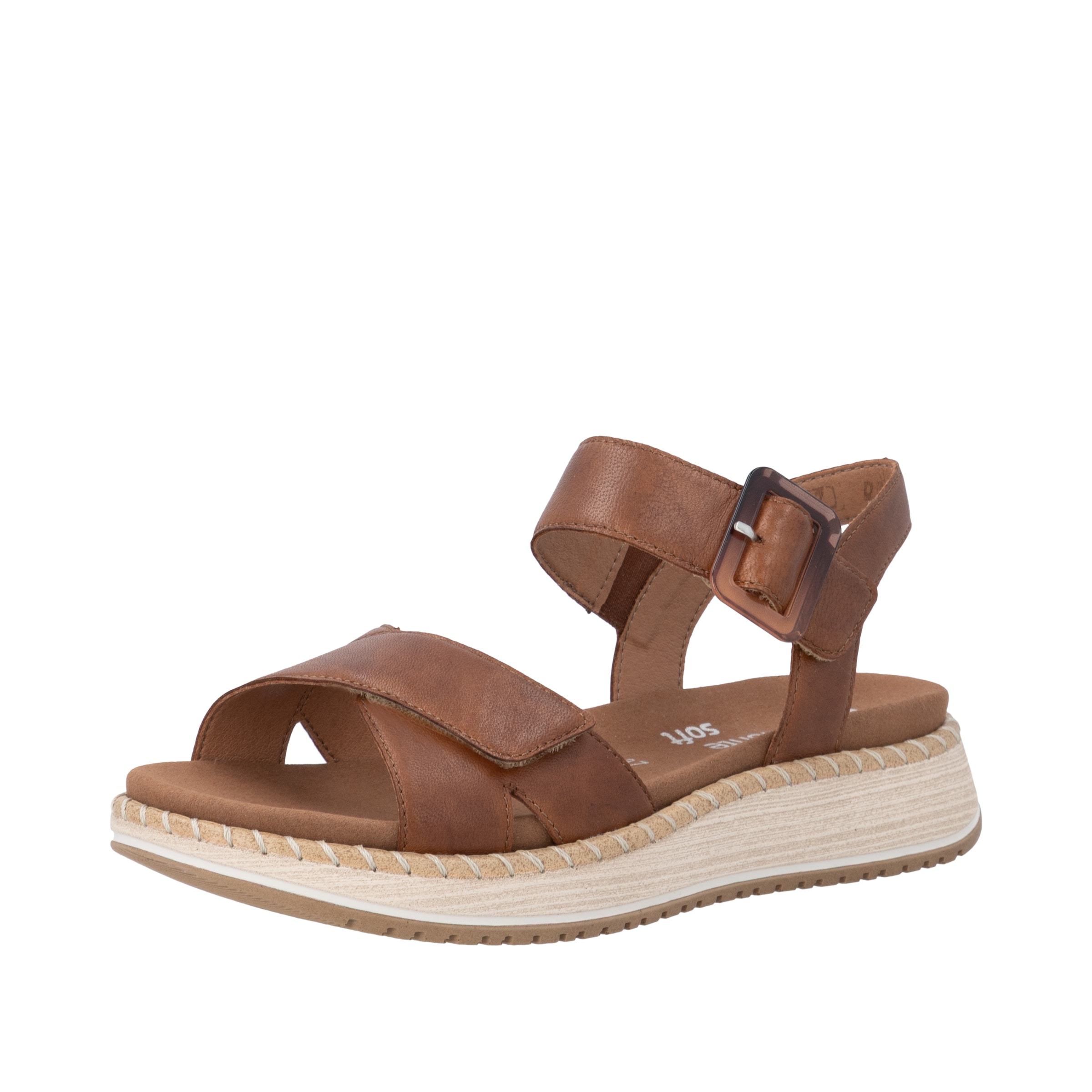 REMONTE Sandale in Braun: Vorderseite