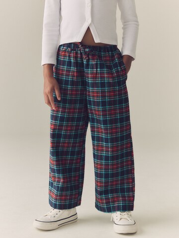 Next - Pierna ancha Pantalón en azul: frente