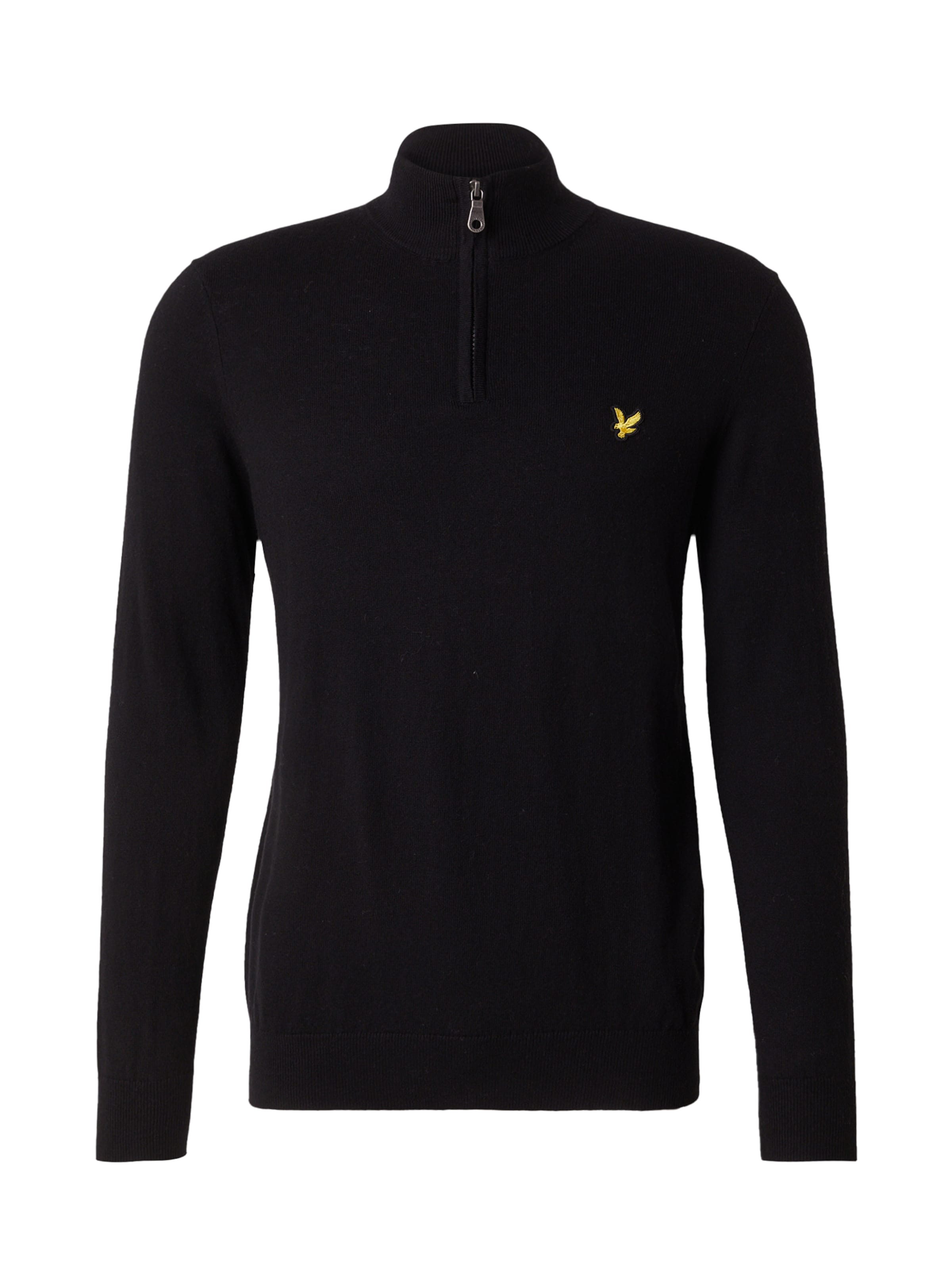 Lyle & Scott Sveter - Čierna: predná strana